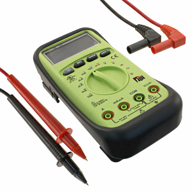Auto Average Handheld Digital (DMM) Multimeter 3.75 Digit LCD Display Voltage, Current, Resistance Continuity, Diode Test Function Features Auto Off, Hold, Min/Max